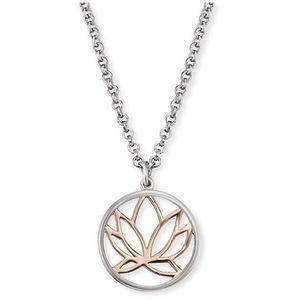 Engelsrufer Strieborný náhrdelník s lotosovým kvetom ERN-LILLOTUS vyobraziť