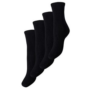 Pieces 4 PACK - dámske ponožky 17098332 Black 36-38 vyobraziť