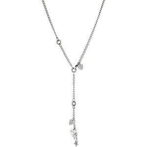 Liu.Jo Oceľový náhrdelník so srdiečkami a hviezdičkami LJ1384 vyobraziť