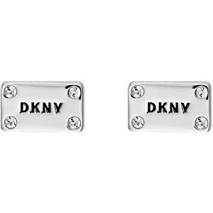 DKNY Štýlové postriebrené náušnice Plackard New York 5520019 vyobraziť