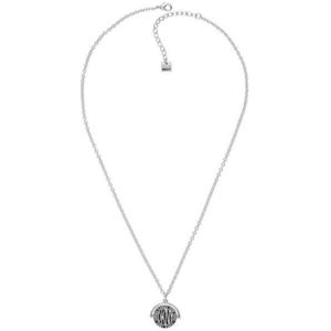 DKNY Štýlový náhrdelník s obojstranným príveskom Spinner Token New York 5520022 vyobraziť