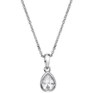 Hot Diamonds Strieborný náhrdelník s trblietavým príveskom Emozioni Acqua Amore EP037 vyobraziť