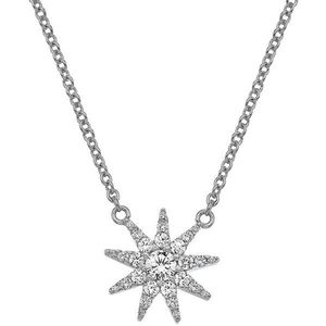 Hot Diamonds Trblietavý náhrdelník Emozioni Stella EN008 vyobraziť