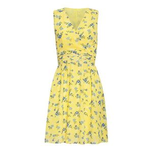 Smashed Lemon Dámske šaty 20069 Yellow / L. Blue XL vyobraziť