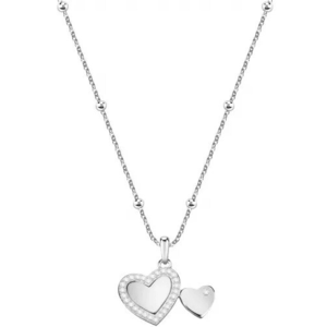 Morellato Romantický náhrdelník s dvomi srdiečkami Love SOR18 vyobraziť