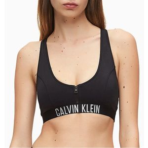 Calvin Klein Dámska plavková podprsenka Zip Bralette-Rp KW0KW00918-BEH PVH Black S vyobraziť