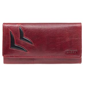 Lagen Dámska kožená peňaženka 6011/T Red/Bl vyobraziť