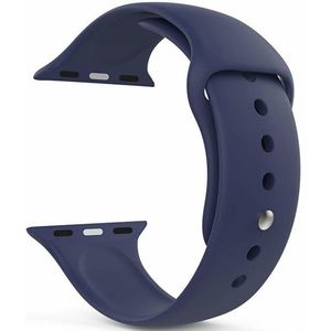 4wrist Silikonový řemínek pro Apple Watch - Tmavě modrý 38/40 mm - S/M vyobraziť