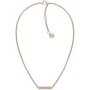 Tommy Hilfiger Bronzový náhrdelník s kryštálmi TH2780194 vyobraziť