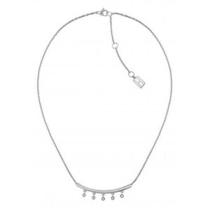 Tommy Hilfiger Nežný oceľový náhrdelník s kryštálmi TH2780228 vyobraziť