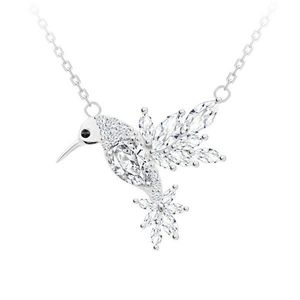 Preciosa Krásny náhrdelník Kolibrík Gentle Gem 5290 00 vyobraziť