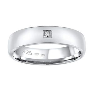 Silvego Snubný strieborný prsteň Poesia pre ženy QRG4104W 47 mm vyobraziť