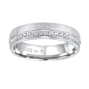 Silvego Snubný strieborný prsteň Paradise pre ženy QRGN23W 47 mm vyobraziť