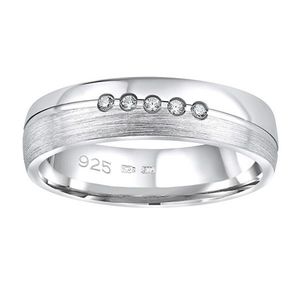 Silvego Snubný strieborný prsteň Presley pre ženy QRZLP012W 47 mm vyobraziť