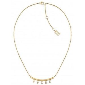 Tommy Hilfiger Elegantný pozlátený náhrdelník s príveskom TH2780229 vyobraziť