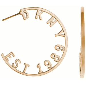DKNY Kruhové náušnice s logom New York 5547961 vyobraziť