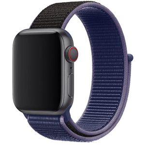 4wrist Prevliekací športový remienok pre Apple Watch – Modrá/Čierna 38/40 mm vyobraziť