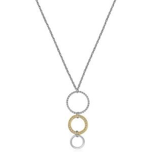 S`Agapõ Bicolor náhrdelník s kruhmi Sirkel SSK02 vyobraziť