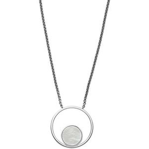 Skagen Oceľový náhrdelník s perleťou SKJ1098040 vyobraziť