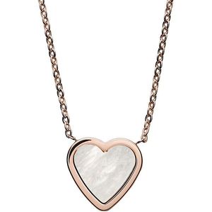 Skagen Ružovo pozlátený oceľový náhrdelník srdce SKJ1253791 vyobraziť