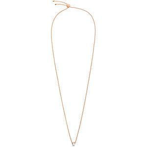 Calvin Klein Ružovo pozlátený náhrdelník s trblietavým príveskom Brilliant KJ8YPN140200 vyobraziť