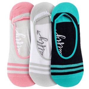Meatfly 3 PACK - dámske ponožky Low socks S19 G / Small Stripe s vyobraziť