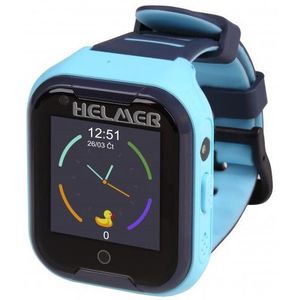 Helmer LK 709 4G modré - detské hodinky s GPS lokátorem, videohovorem, vodotesné vyobraziť