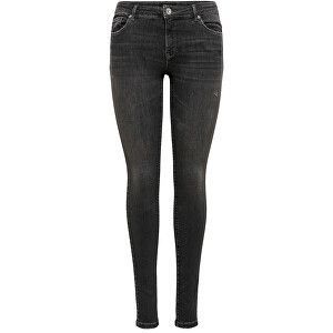 ONLY Dámske skinny džínsy ONLCARMEN LIFE 15208319 Black 27/32 vyobraziť