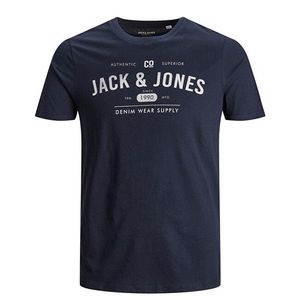 Jack&Jones Pánske tričko JJEJEANS TEE 12177533 Navy Blazer S vyobraziť