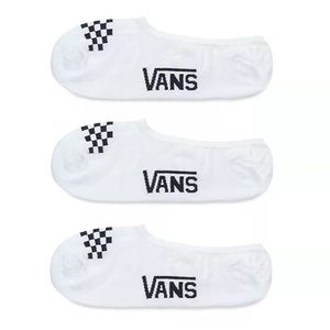 VANS 3 PACK - dámske členkové ponožky CLASSIC Canoodle White / Black 31, 5-36 vyobraziť
