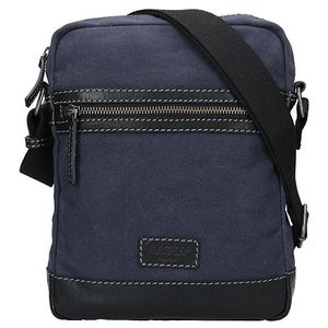 Lagen Pánska crossbody taška 23306 Blk/Navy vyobraziť