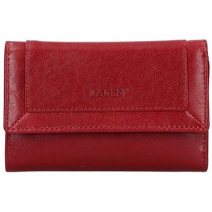 Lagen Dámska kožená peňaženka BLC-4390 Red/Red vyobraziť