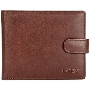 Lagen Pánska kožená peňaženka E-1036 BRN vyobraziť