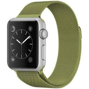 4wrist Ocelový milánský tah pro Apple Watch - Limetkový 38/40 mm vyobraziť