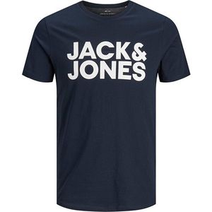 Jack&Jones Pánske tričko JJECORP 12151955 Navy Blazer Slim S vyobraziť