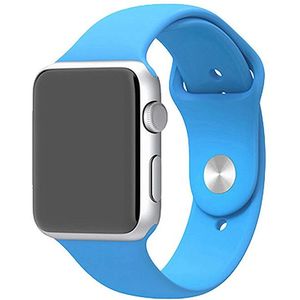 4wrist Silikonový řemínek pro Apple Watch - Světle modrý 38/40 mm - S/M vyobraziť