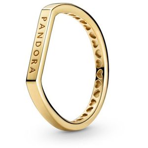 Pandora Strieborný pozlátený prsteň Shine 169048C00 52 mm vyobraziť