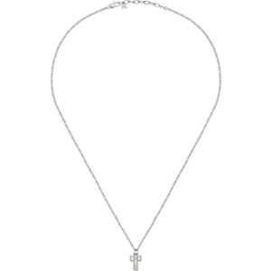 Morellato Pánsky oceľový náhrdelník Krížik Gold SATM02 vyobraziť