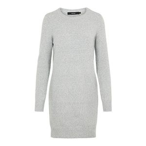 Vero Moda Dámske šaty VMDOFFY 10215523 Light Grey Melange XL vyobraziť