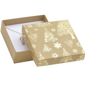 JK Box Vianočné darčeková krabička na náušnice KX-5 / AU vyobraziť