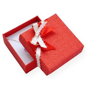 JK Box Červená darčeková krabička s mašličkou GS-5 / A7 vyobraziť