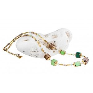 Lampglas Noblesné dámsky náhrdelník Emerald Shadow z perál Lampglas NCU5 vyobraziť