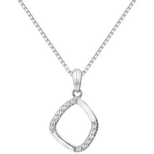 Hot Diamonds Strieborný náhrdelník s diamantom Behold DP782 (retiazka, prívesok) vyobraziť