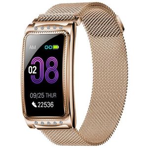 Wotchi Fitness náramok W28R - Rose Gold vyobraziť