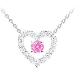 Preciosa Romantický strieborný náhrdelník First Love s kubickou zirkónia Preciosa 5302 69 vyobraziť
