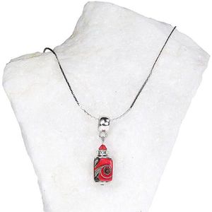 Lampglas Vášnivý dámsky náhrdelník Scarlet Passion s perlou Lampglas NSA16 vyobraziť