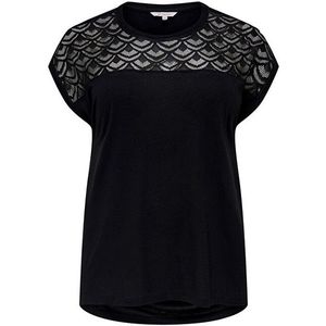 ONLY CARMAKOMA Dámske tričko CARFLAKE 15197908 Black XL/XXL vyobraziť