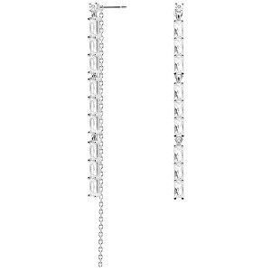 PDPAOLA Dlhé strieborné náušnice s trblietavými zirkónmi IDRIS Silver AR02-123-U vyobraziť