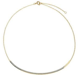 PDPAOLA Moderné pozlátený náhrdelník ALPHA Gold CO01-126-U vyobraziť
