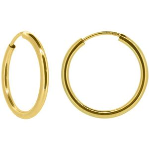 Brilio Dámske náušnice kruhy zo žltého zlata P005.750112005.75 4 cm vyobraziť